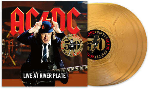 AC/DC Live At River Plate (50th Anniversary Edition, Gold Color Vinyl) (3 Lp)