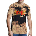 AC/DC Logo Brown, Black