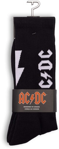 AC/DC Perri's - AC/DC - Lightning Strikes - Crew Socks