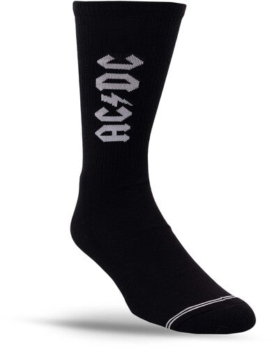 AC/DC Perri's - AC/DC - Lightning Strikes - Crew Socks