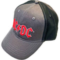 AC/DC Red Logo Black, Grey