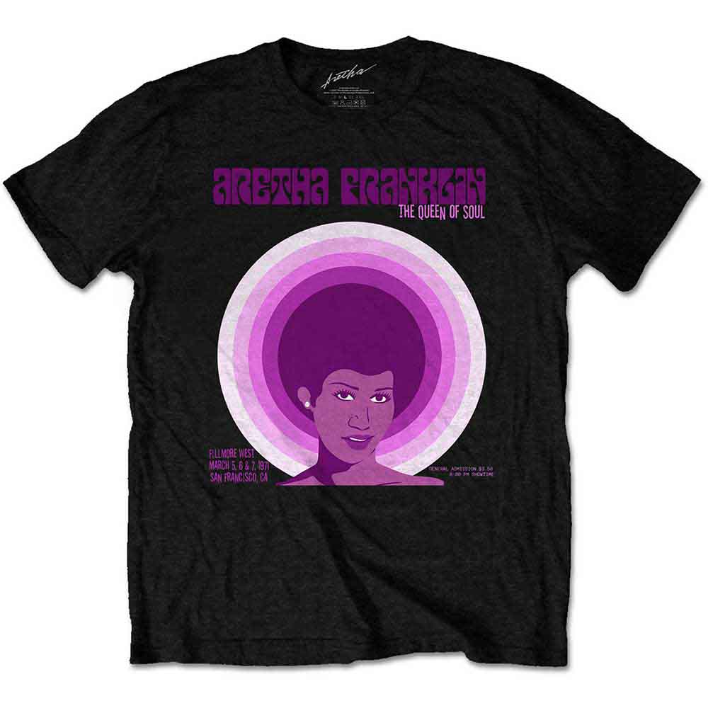 Aretha Franklin Fillmore West '71 Black