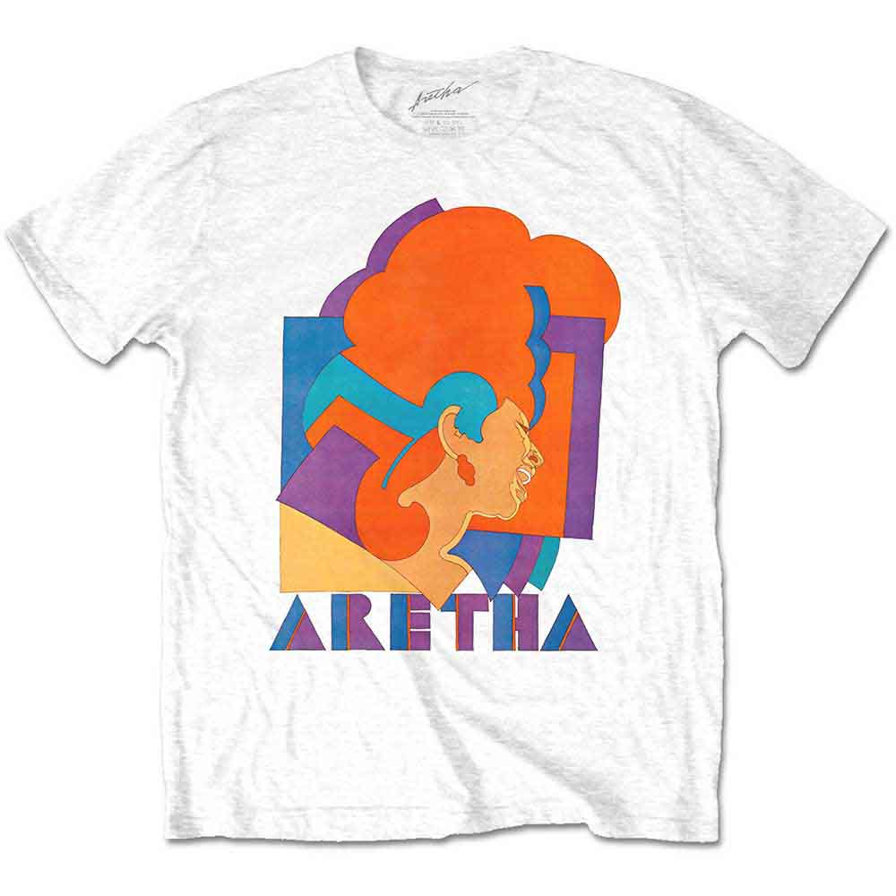 Aretha Franklin Milton Graphic White