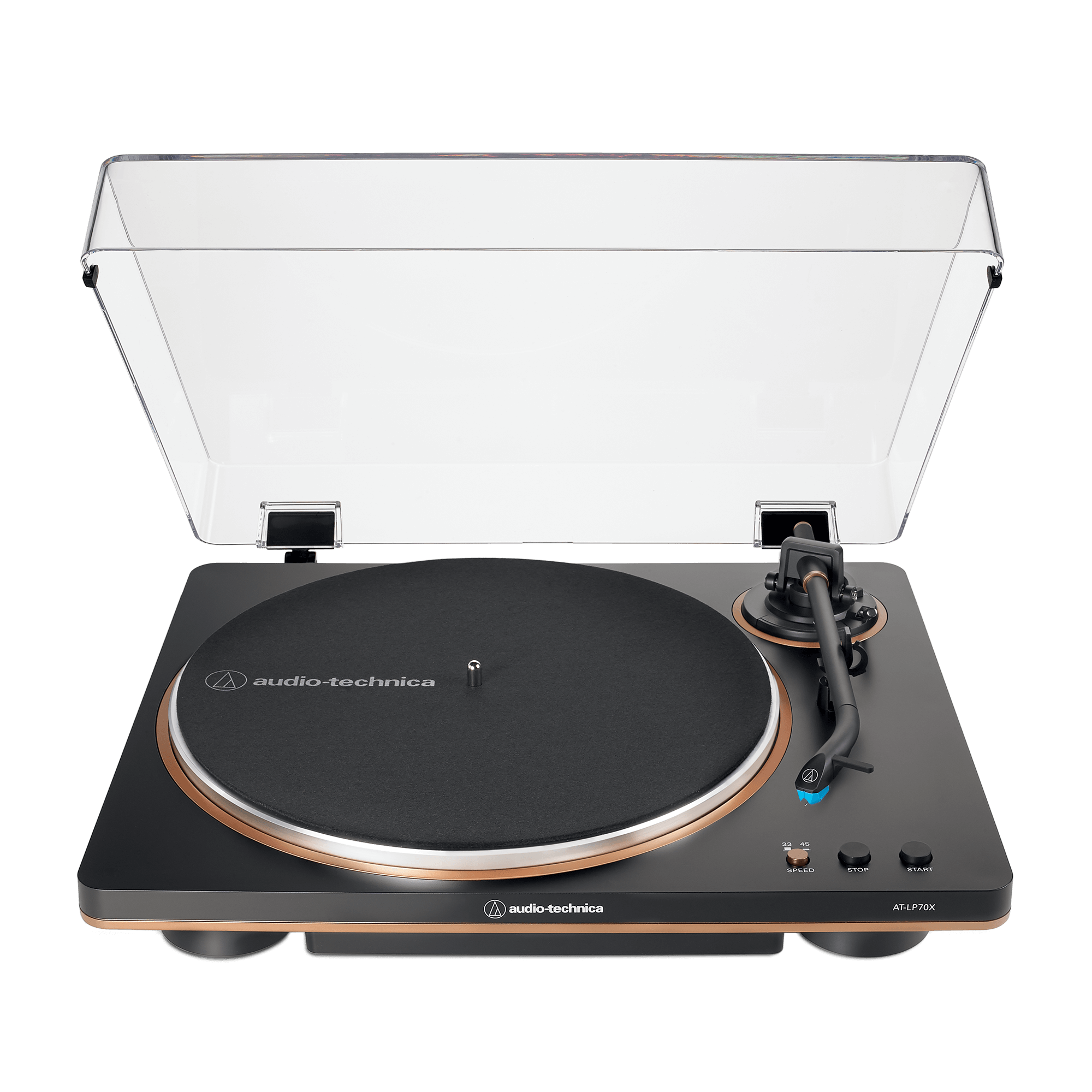 Audio-Technica AT-LP70X-BZ - FULLY AUTO BELT-DRIVE TT, BLACK/BRONZE