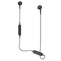 Audio-Technica ATH-C200BT Bluetooth Wireless In-Ear Headphones with In-Line Mic & Control, Black