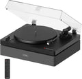 Audiosource AudioSource Record Player, All-in-one Turntable with 2.1 Channel Built-in Speaker