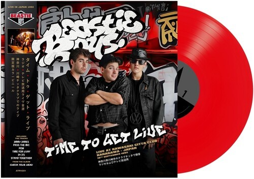 Beastie Boys Time To Get Live: Japan 1992 (Indie Exclusive, Red Colored Vinyl, Limited Edition)
