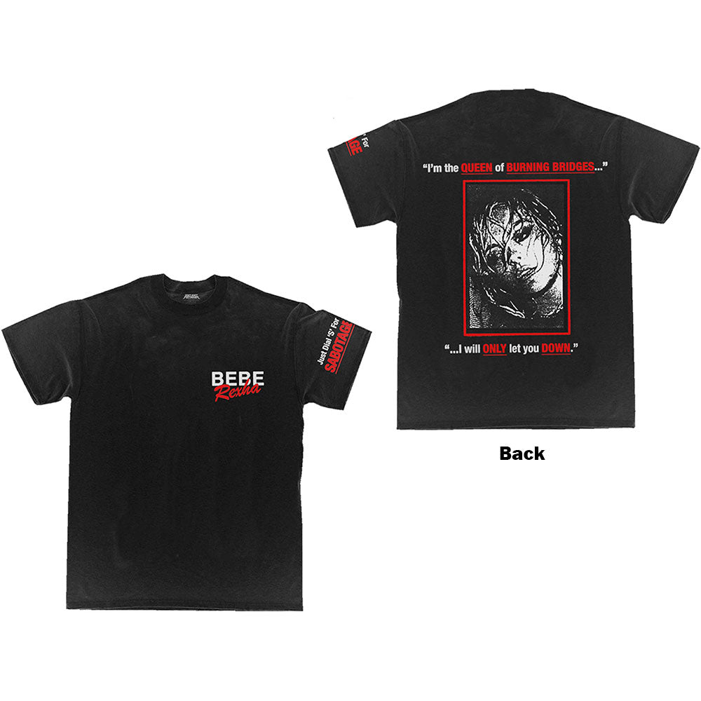 Bebe Rexha Queen of Sabotage Black