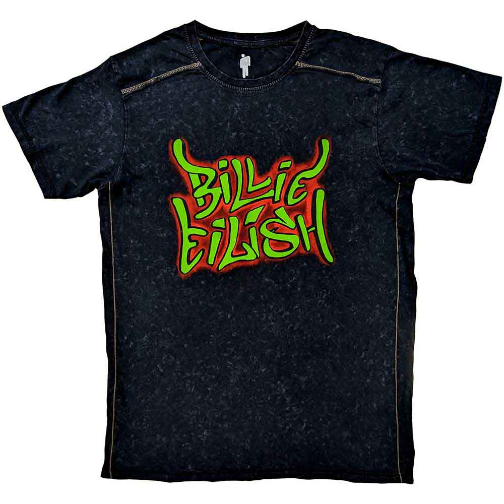 Billie Eilish Graffiti Black