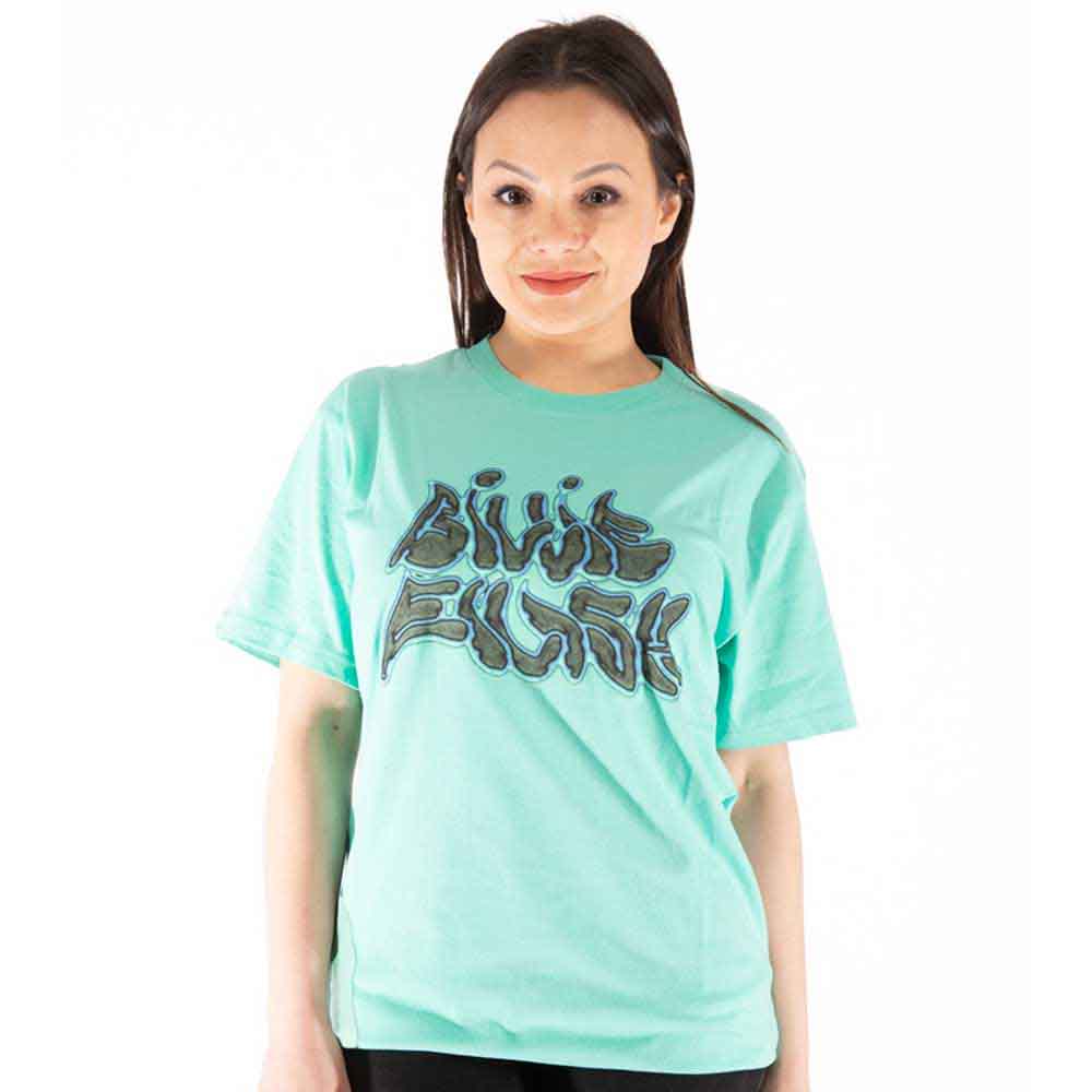 Billie Eilish Neon Logo Billie Blue