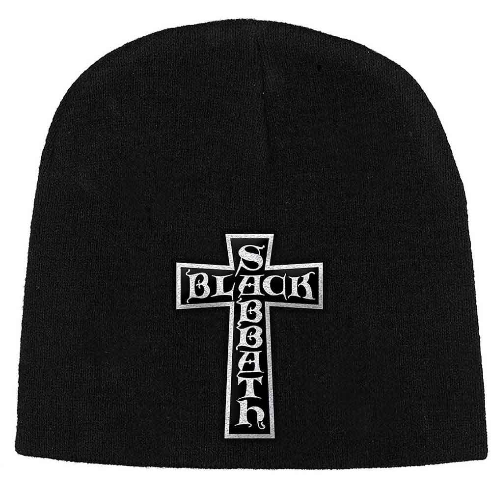 Black Sabbath Cross Logo Black