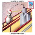 Black Sabbath Technical Ecstasy (Spirit Of '76, Brick & Mortar Exclusive) (Clear With Green/Black Splatter Colored Vinyl)