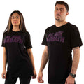 Black Sabbath Wavy Logo Black