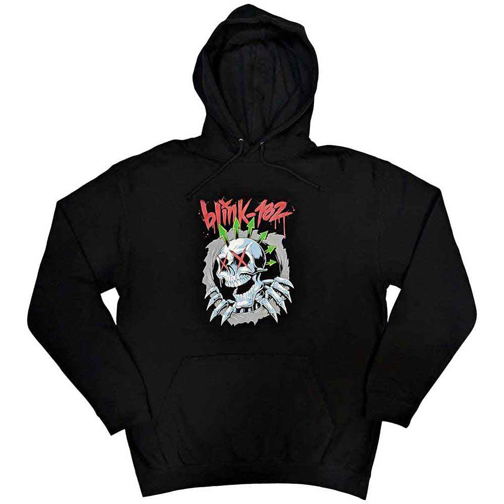 Blink-182 Six Arrow Skull Black