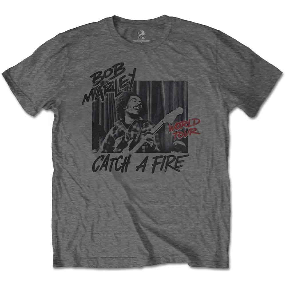 Bob Marley Catch A Fire World Tour Grey