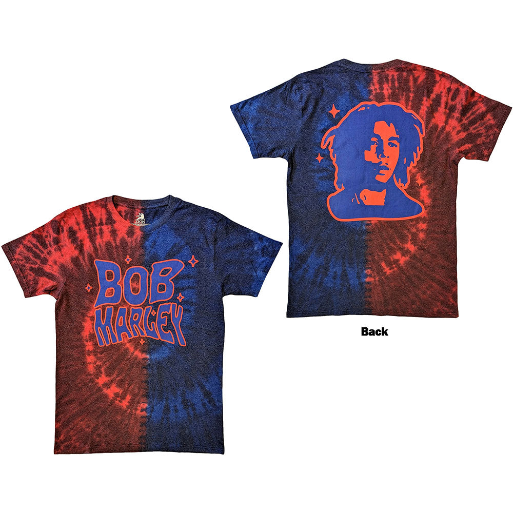 Bob Marley Trippy Text Multicolour