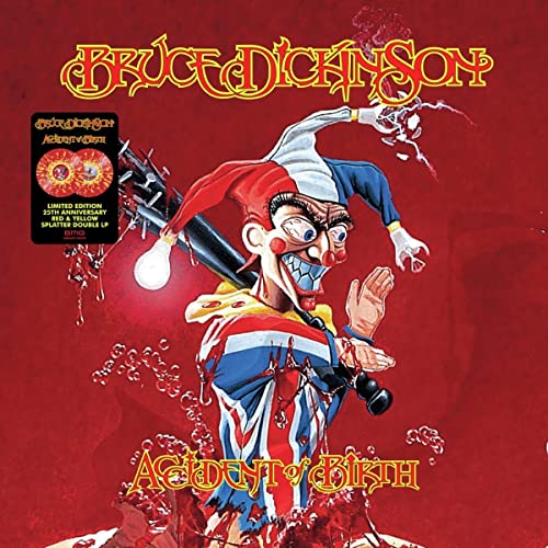 Bruce Dickinson Accident of Birth (Limited 25th Anniversary Red & Yellow Splatter)