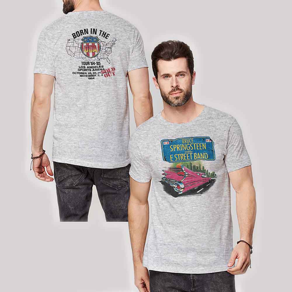Bruce Springsteen Pink Cadillac Grey