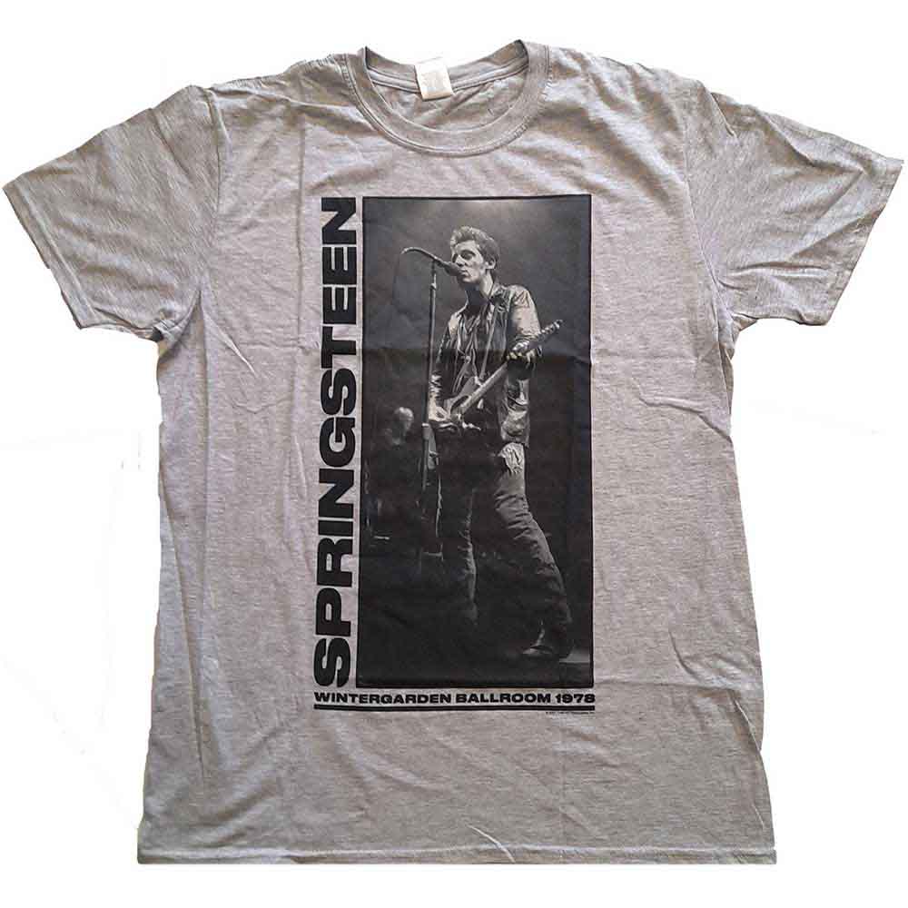 Bruce Springsteen Wintergarden Photo Grey