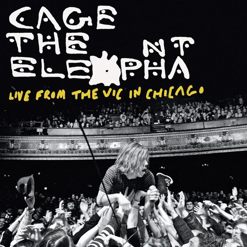 Cage The Elephant Live From The Vic In Chicago (RSD Exclusive, Limited Edition, Vibrant Yellow & Black Splatter Colored Vinyl) (2 Lp's)