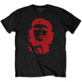 Che Guevara Red on Black Black
