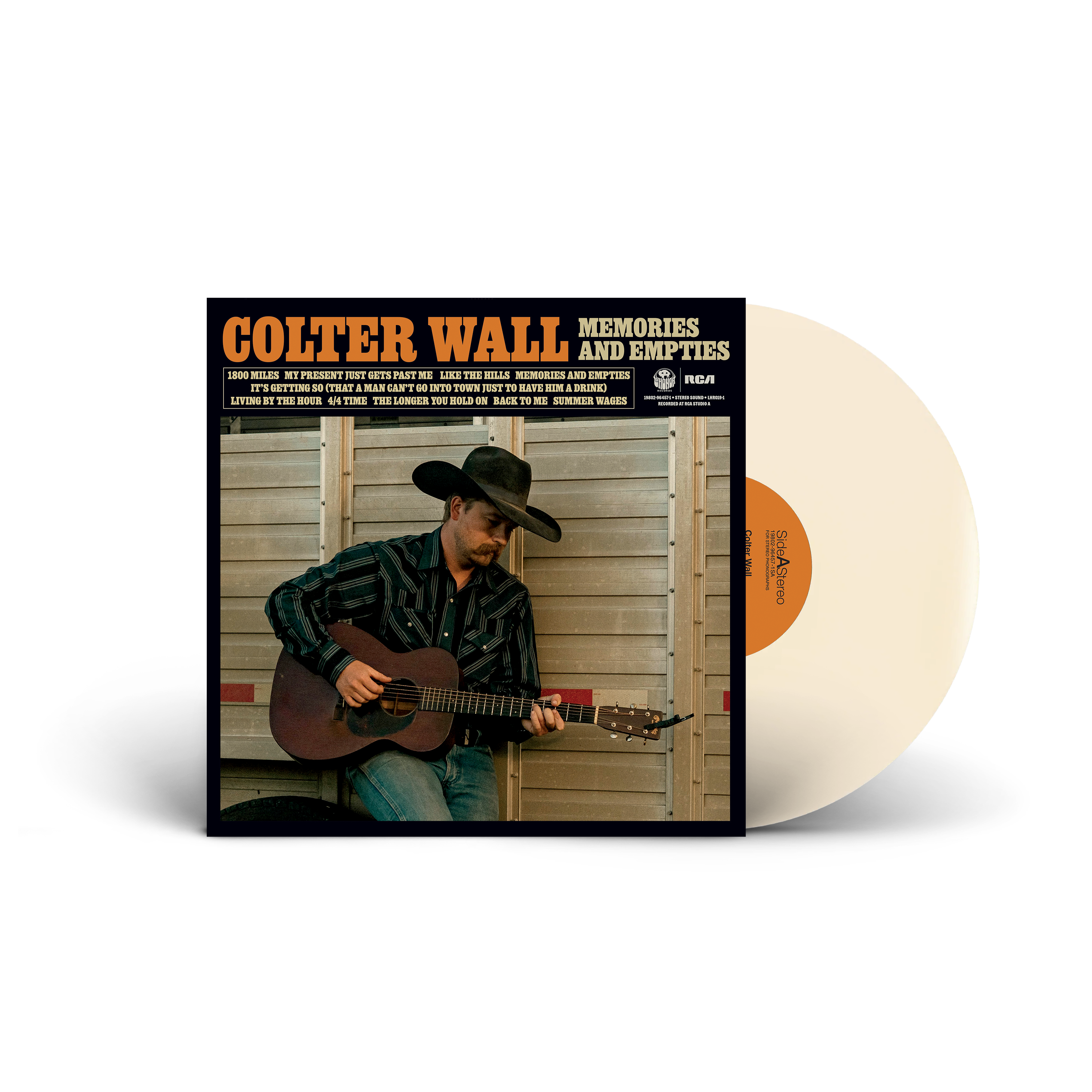 Colter Wall Memories And Empties (Opaque Bone Vinyl W/12X12” Lyric Sheet Insert)