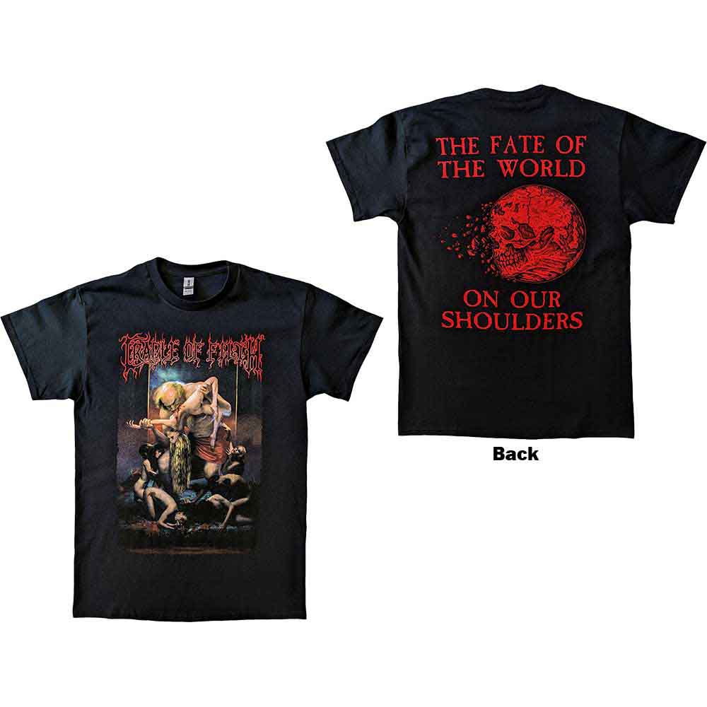 Cradle Of Filth Existance Is Futile Saturn Black