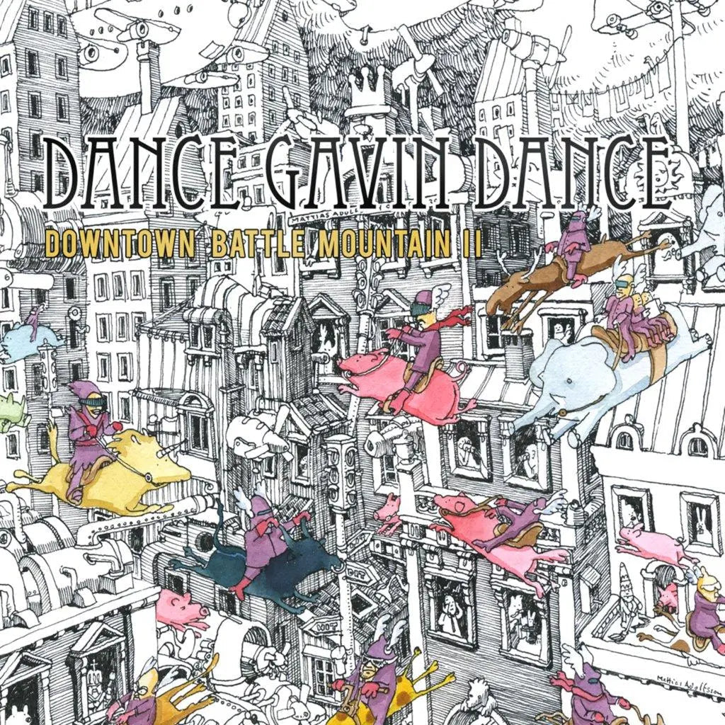 Dance Gavin Dance Downtown Battle Mountain Ii (15Th Anniversary) [Light Blue Glitter LP]