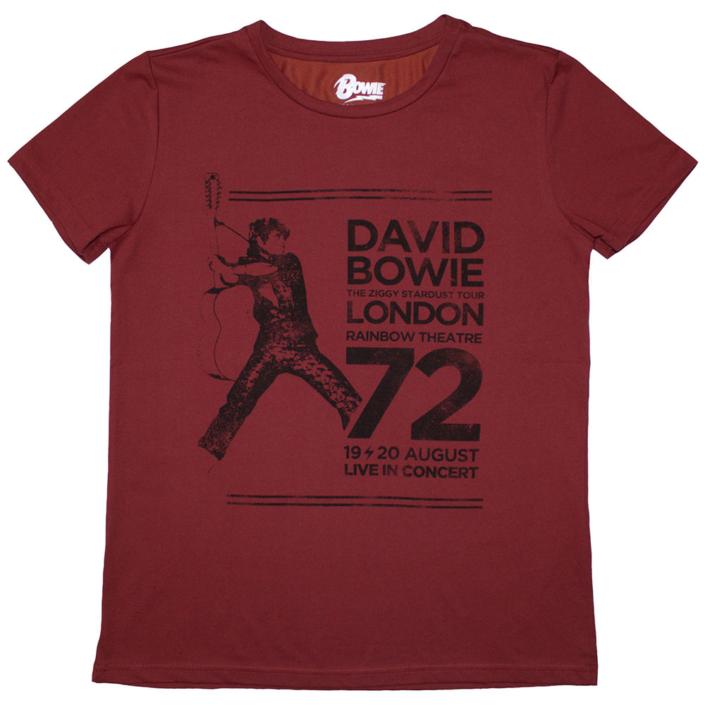 David Bowie Rainbow Theatre Red