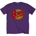 David Bowie Vintage Diamond Dogs Logo Purple