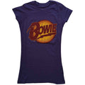 David Bowie Vintage Diamond Dogs Logo Purple