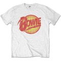 David Bowie Vintage Diamond Dogs Logo White