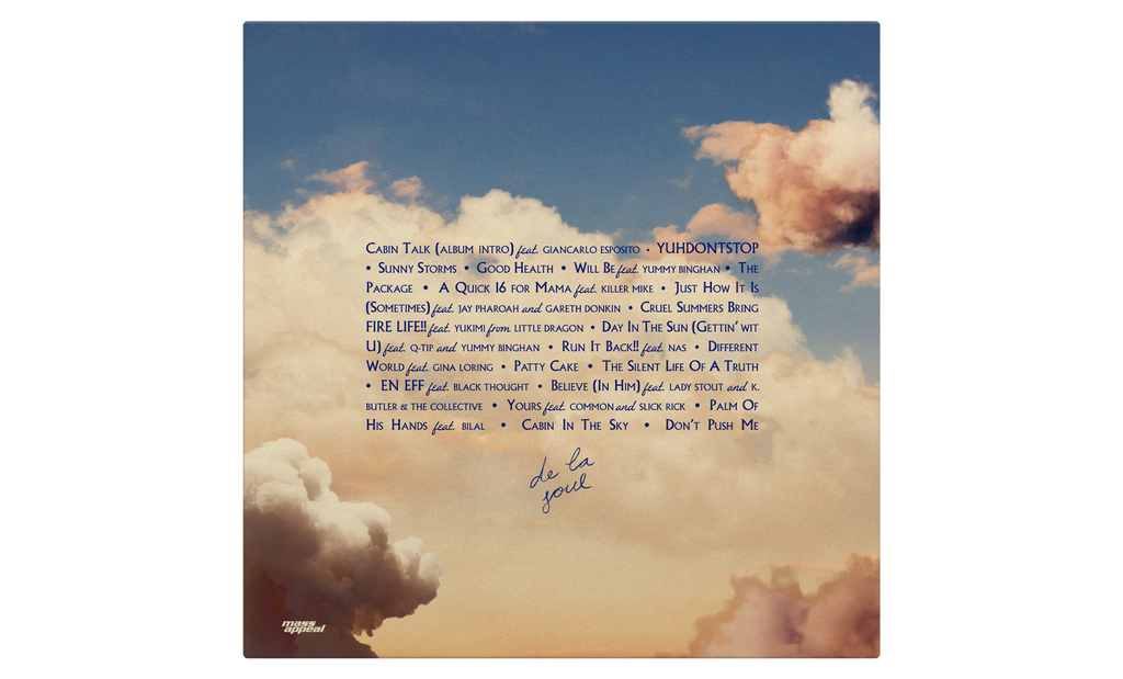 De La Soul Cabin In The Sky (Alternate Cover) [Opaque Sky Blue Vinyl]