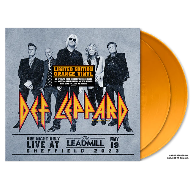 Def Leppard One Night Only: Live At The Leadmill 2023 (Limited Edition, Orange Colored Vinyl) (2 Lp's)