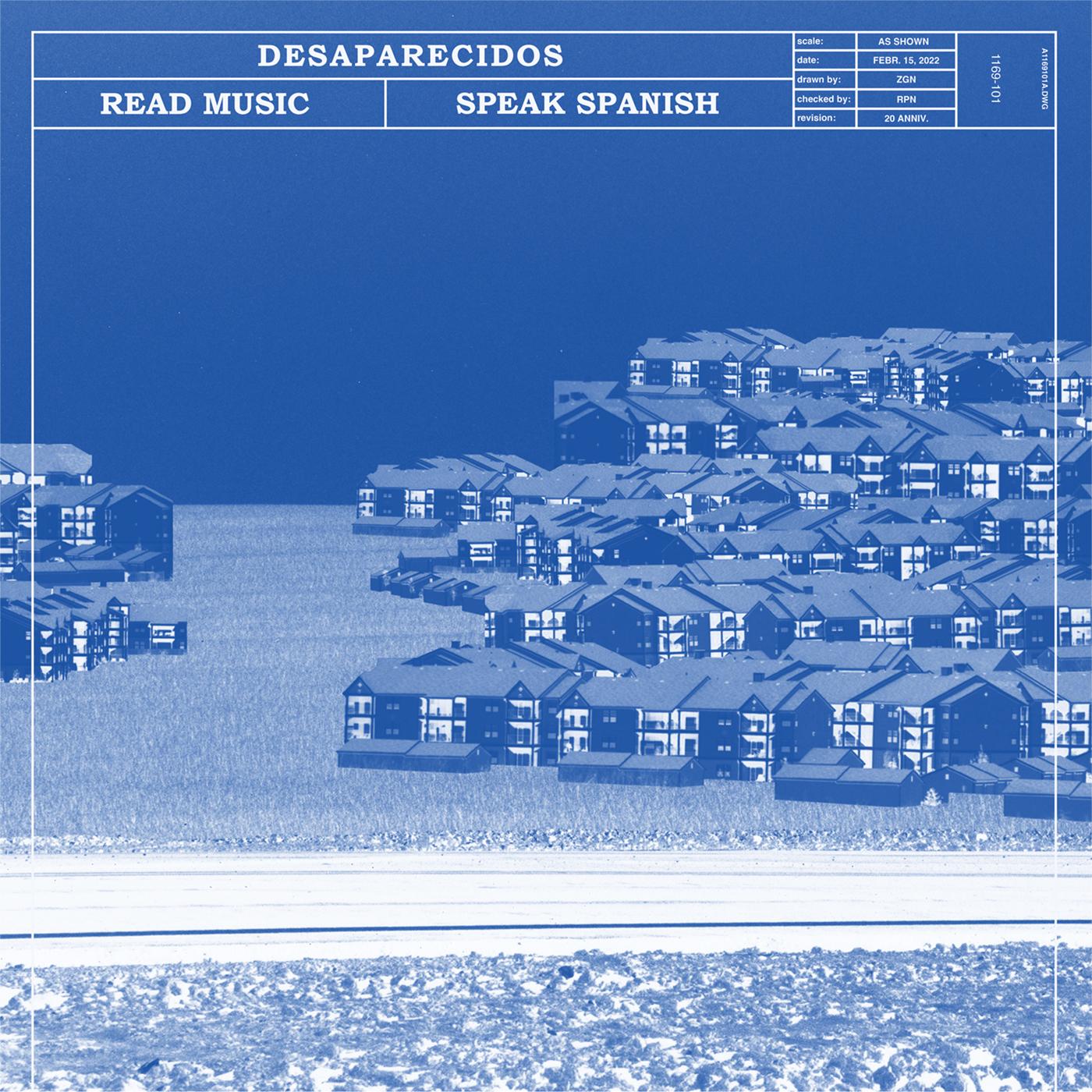 Desaparecidos Read Music/Speak Spanish (Remastered) (TRANSPARENT BLUE VINYL)