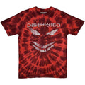 Disturbed Scary Face Red