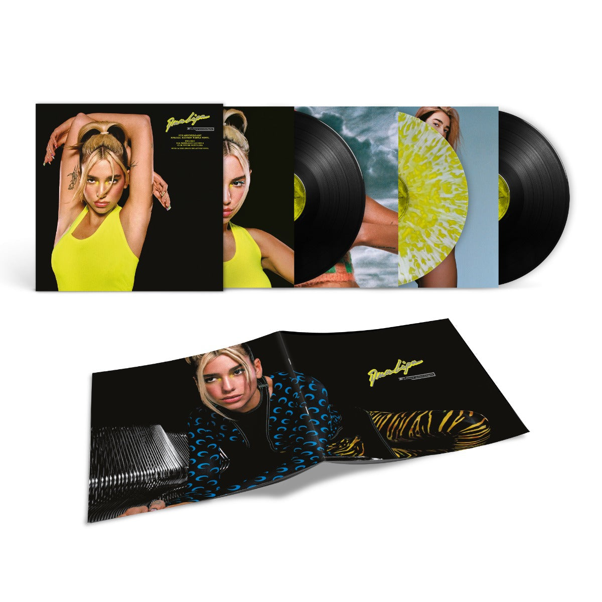 Dua Lipa Future Nostalgia: 5th Anniversary Edition [Explicit Content] (Limited Edition Splatter vinyl) (3 Lp's)
