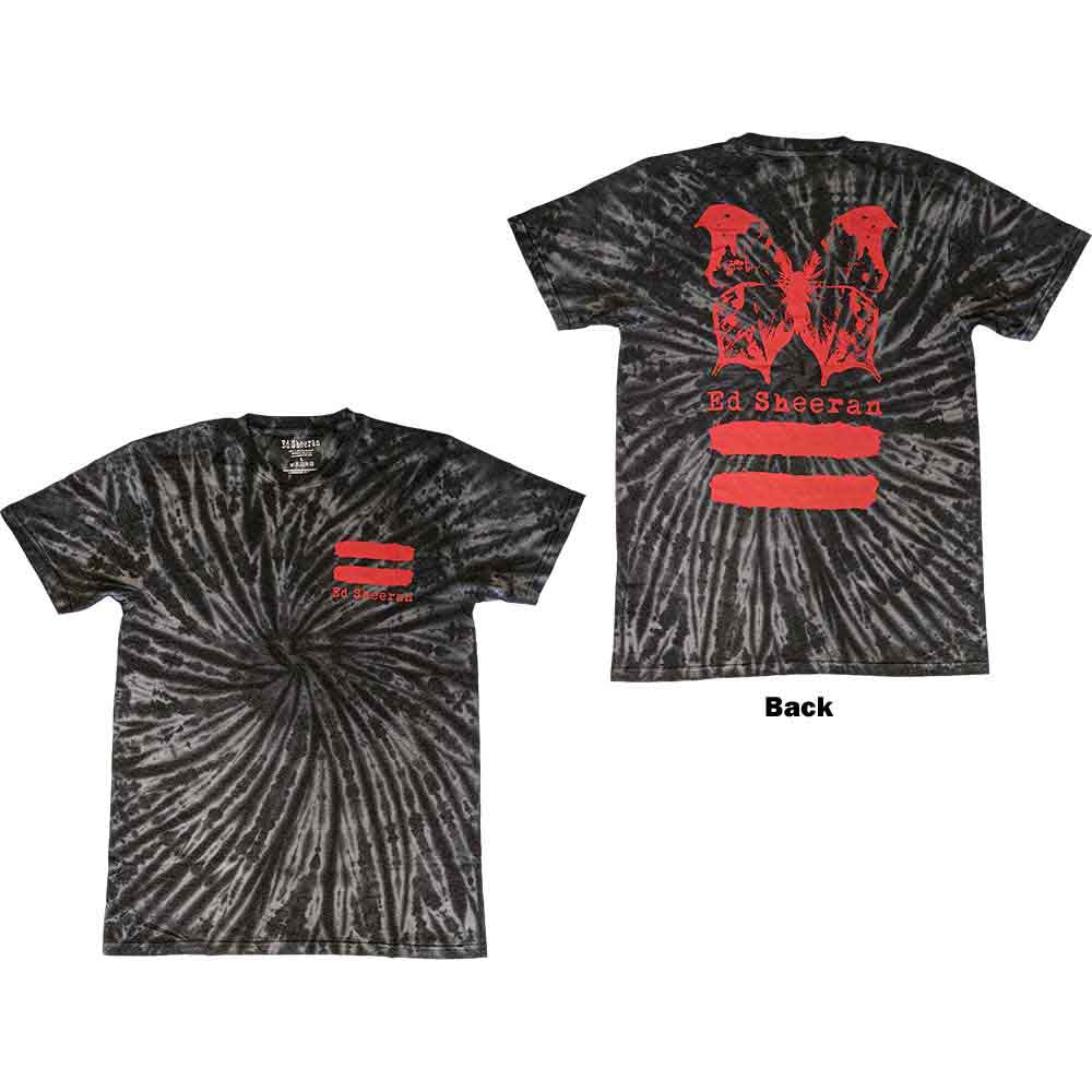 Ed Sheeran Red Equals Butterfly Black