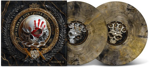 Five Finger Death Punch Best of: Volume II (Colored Vinyl, Black, Gold, Anniversary Edition, Gatefold LP Jacket) (2 Lp's)