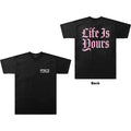 Foals Life Is Yours Text Black