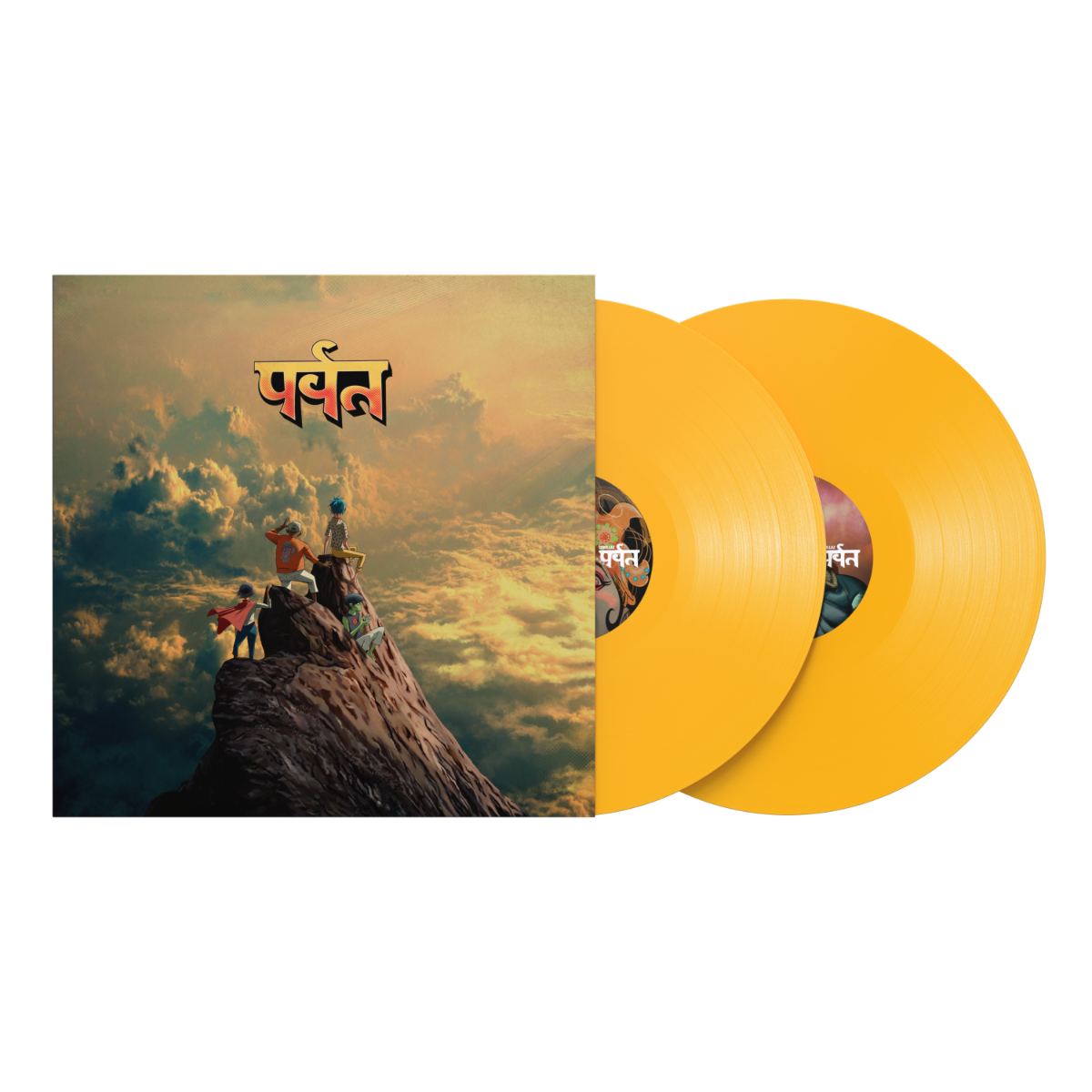 Gorillaz The Mountain (Indie Exclusive Yellow Vinyl) [2Lp]