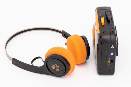 GPO GPO Bluetooth Personal Cassette Player/Radio with Headphones (Bluetooth, Black)