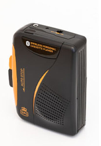 GPO GPO Bluetooth Personal Cassette Player/Radio with Headphones (Bluetooth, Black)