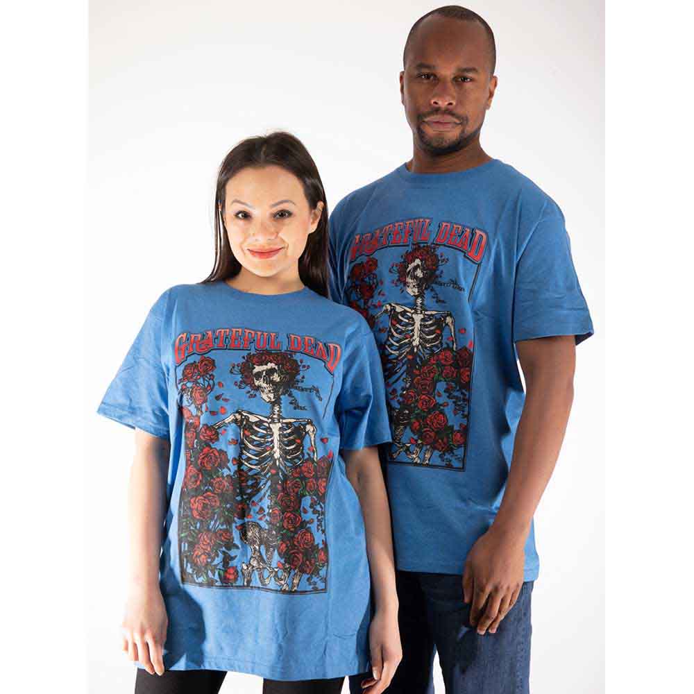 Grateful Dead Bertha & Logo Blue
