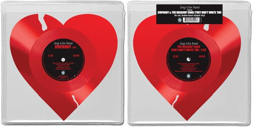 Greg Kihn Band Jeopardy/ The Breakup Song (They Don't Write 'Em) (Limited Edition, Heart Shaped Red Vinyl)