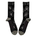 Guns N' Roses Skulls Band Monochrome Black