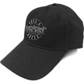 Guns N' Roses White Circle Logo Black