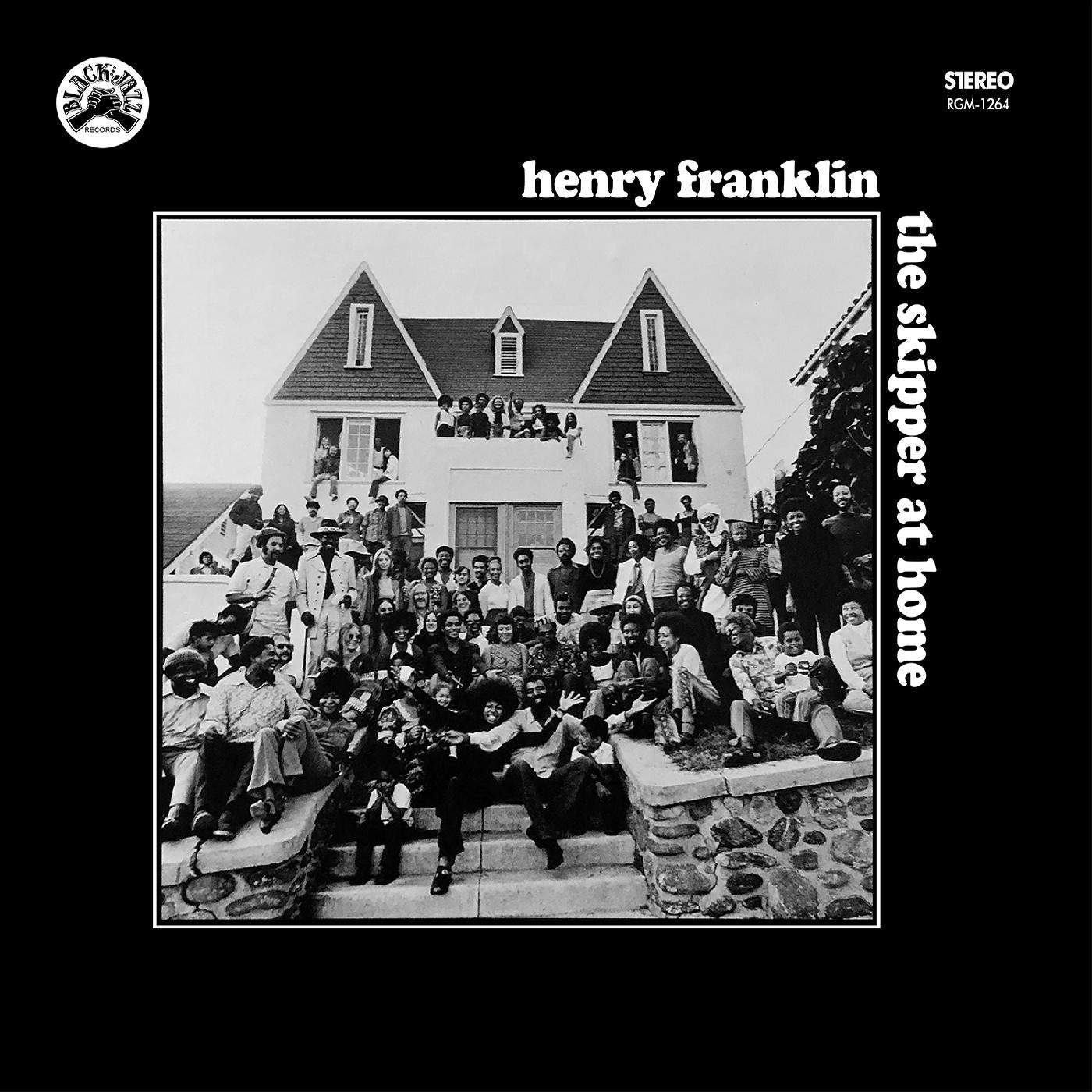 Henry Franklin The Skipper At Home - Remastered (Blue With Black Swirl Vinyl)