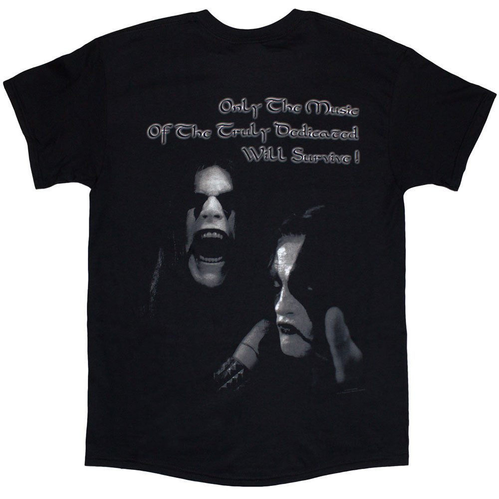 Immortal At The Heart Of Winter – Black (Back Print)