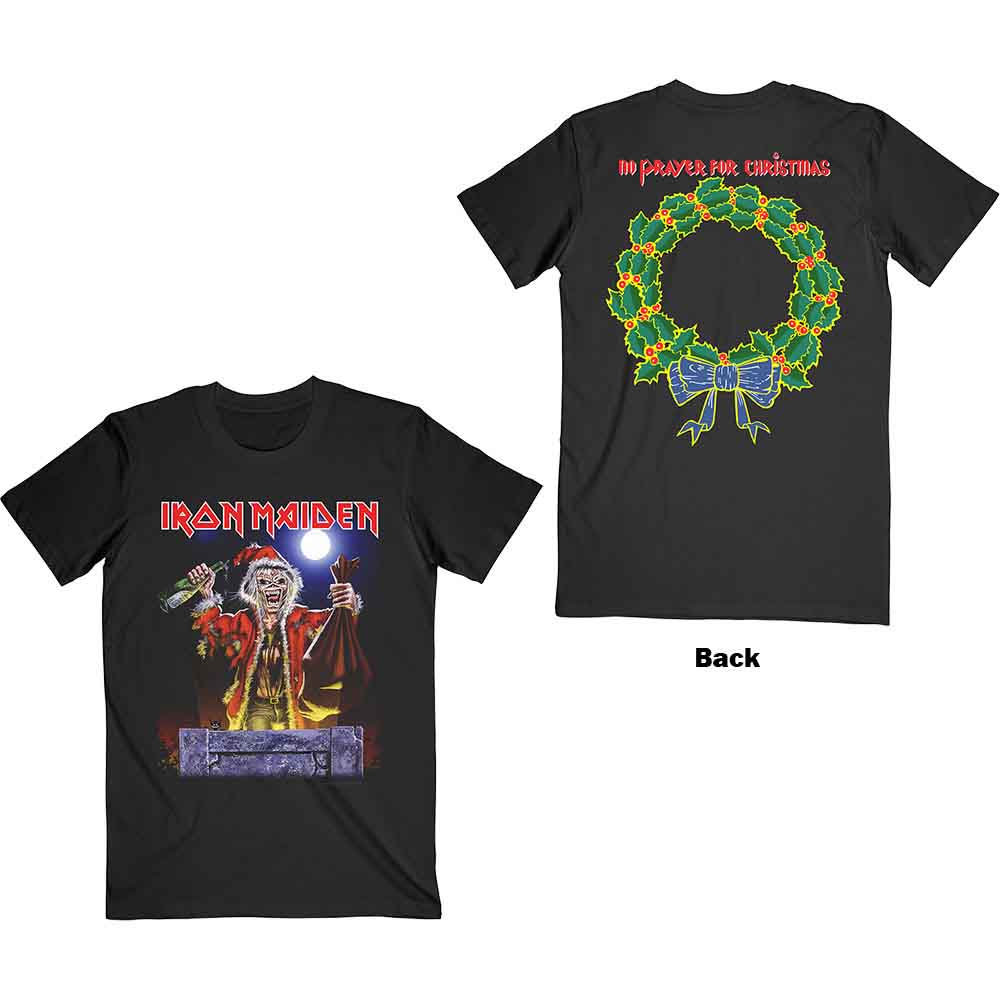 Iron Maiden No Prayer For Christmas Black